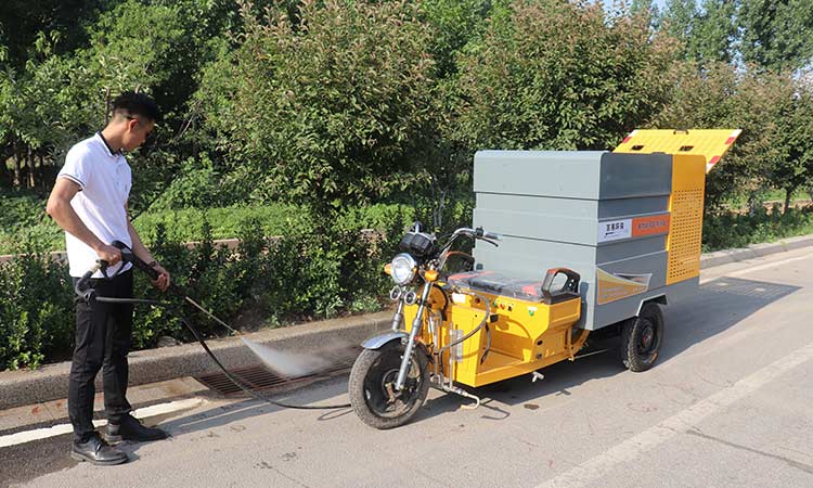 高壓清洗車(chē)不出水或水量小是怎么回事