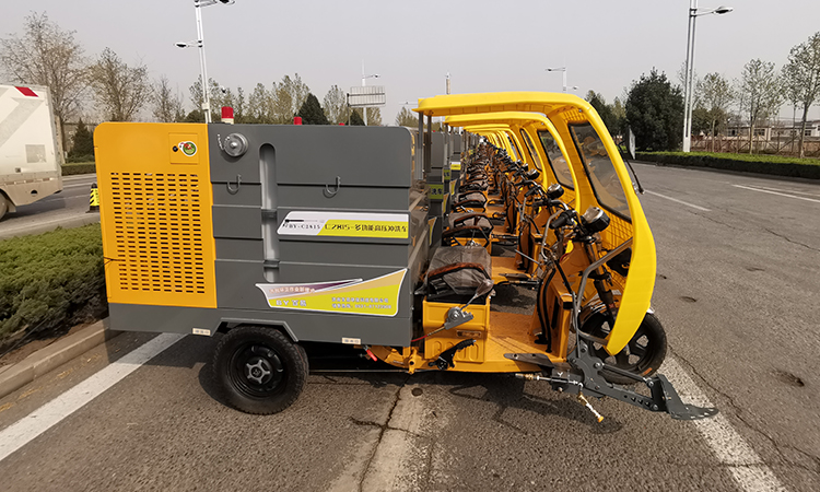 純電動高壓清洗車 人行道高壓清洗車