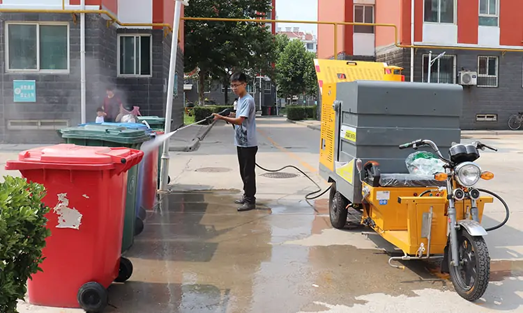 電動(dòng)高溫高壓清洗車(chē)