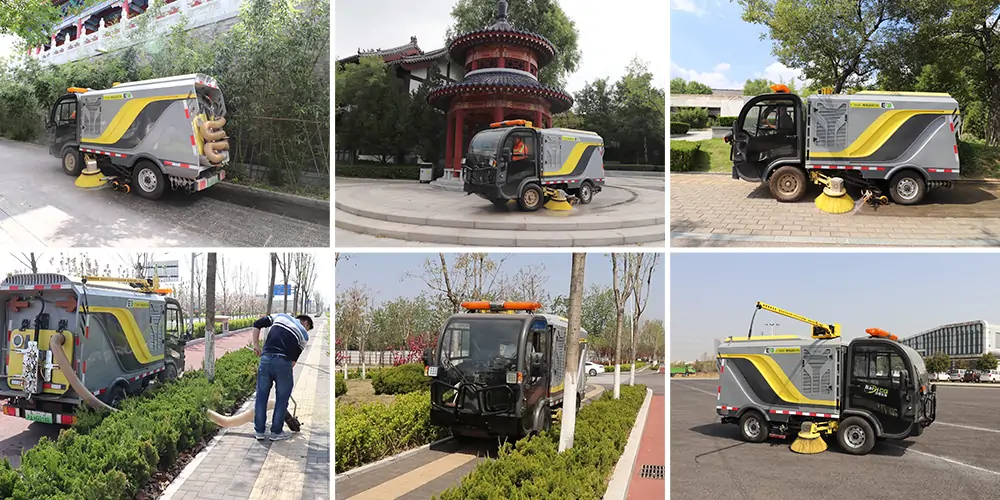 小型電動(dòng)洗掃車(chē)