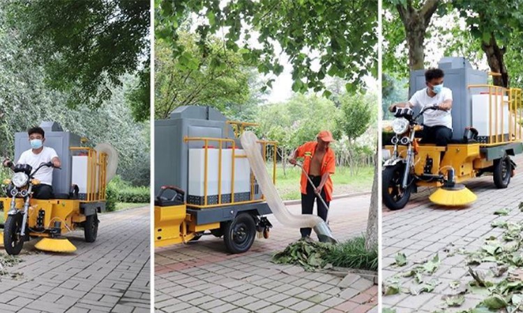 秋天百易長青小型吸樹葉機(jī)器吸力大