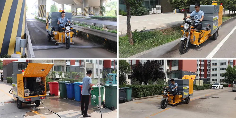 小型三輪高溫高壓清洗車 小型三輪高溫高壓清洗車