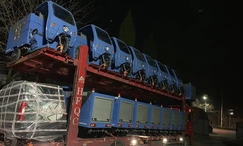 小型高壓清洗車發(fā)貨實拍！助力北京環(huán)衛(wèi)，共建美好生活環(huán)境！