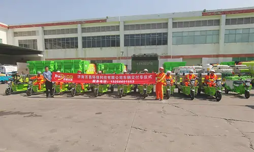 交付現(xiàn)場！現(xiàn)場培訓(xùn)環(huán)衛(wèi)工人！手把手教會！