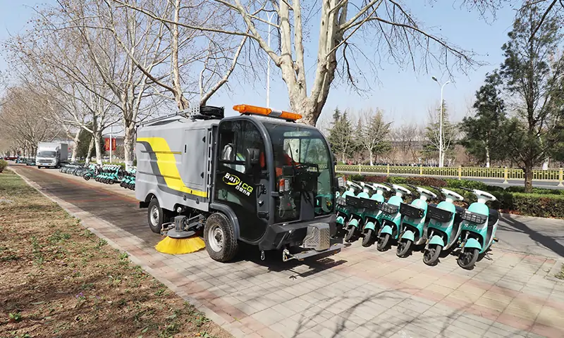 純電動(dòng)，低噪音，零排放！洗、掃、沖三合一多功能純電動(dòng)洗掃車(chē)的魅力到底在哪？