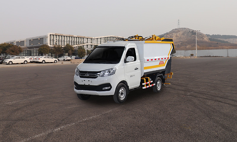 有公告，可上牌！新型新能源垃圾清運(yùn)車上市！ 大容量后裝垃圾箱，滿足多種場(chǎng)景使用需求！