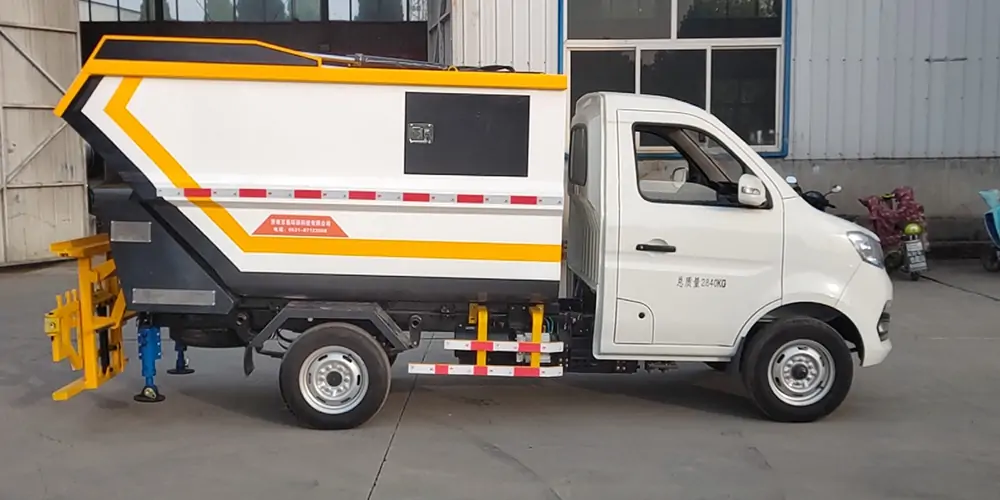 新能源后裝式垃圾清運(yùn)車_環(huán)衛(wèi)垃圾車_市政垃圾車_小型環(huán)衛(wèi)垃圾車