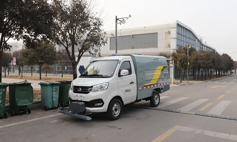 純電動(dòng)高壓清洗車：高效多功能的清洗利器