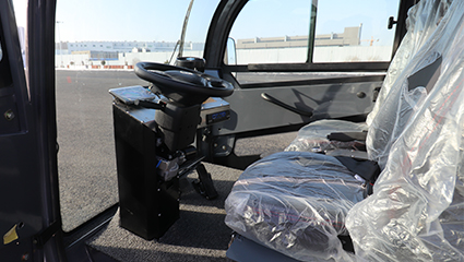 后裝式垃圾清運(yùn)車(chē)BY-L35操作環(huán)境