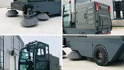 純電動(dòng)掃地車BY-S20車輛配置