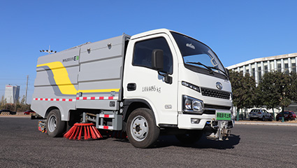 純電動(dòng)洗掃車BY-CS4500工作模式