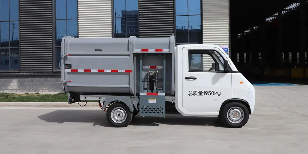 新能源側(cè)裝垃圾車，垃圾車，純電動垃圾車，垃圾清運(yùn)車
