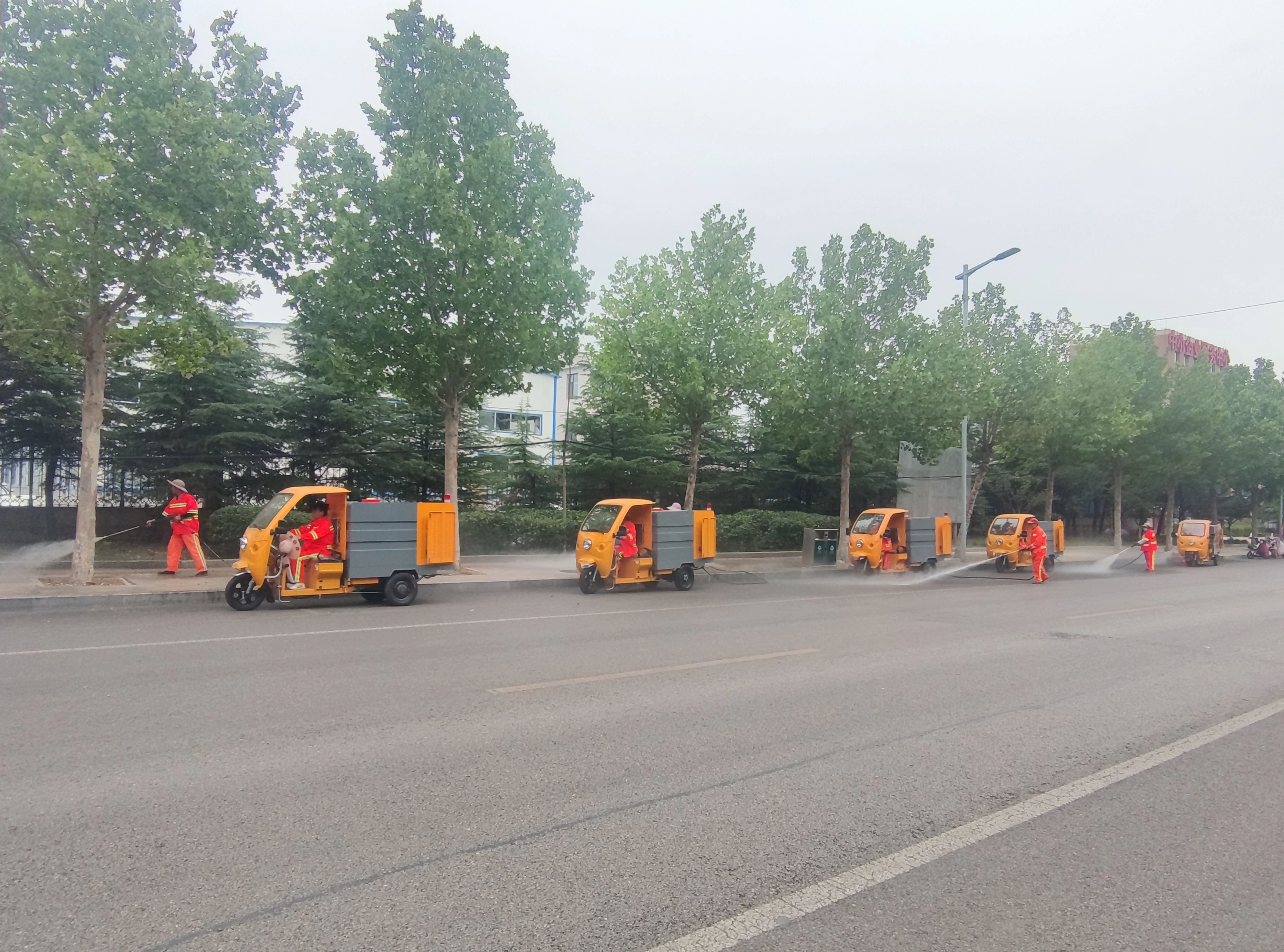 三輪高壓清洗車，多功能高壓清洗車，純電動(dòng)高壓清洗車