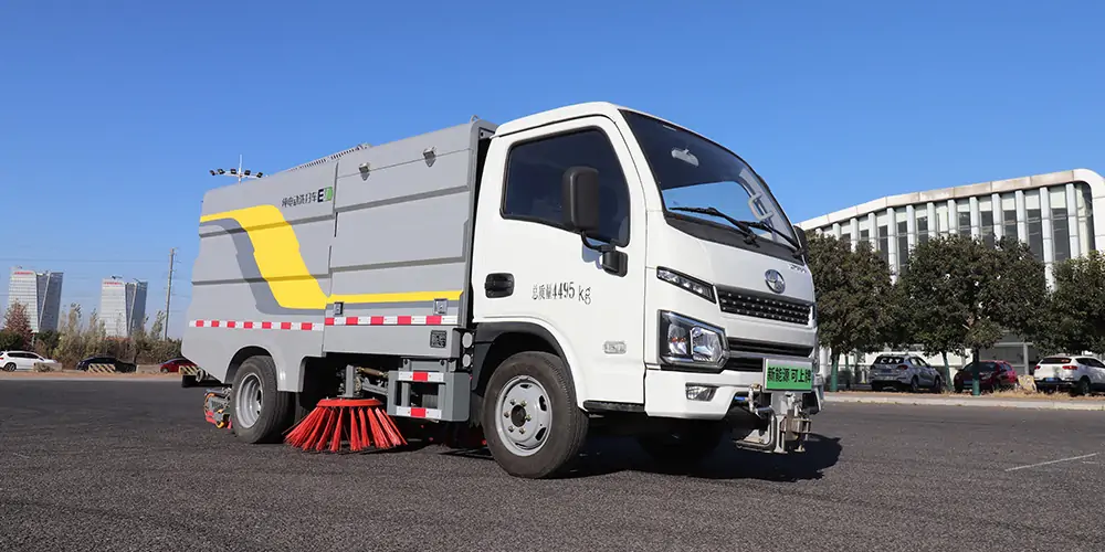 新能源洗掃車，洗掃車，小型洗掃車，純電動洗掃車