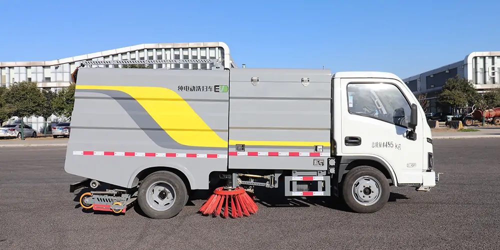 新能源洗掃車，洗掃車，小型洗掃車，純電動洗掃車