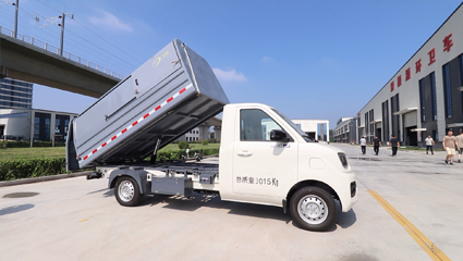 純電動(dòng)自卸式垃圾車BY-LF3000動(dòng)力系統(tǒng)