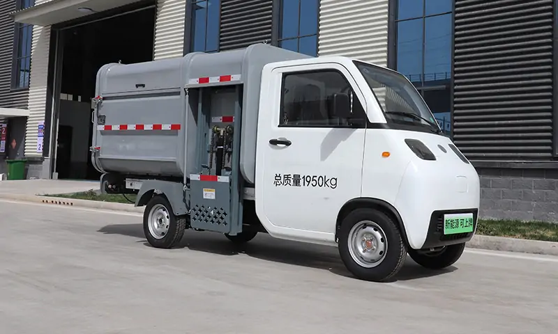 新能源自裝卸垃圾清運車：靈活、時尚、實用的新型垃圾清運裝備
