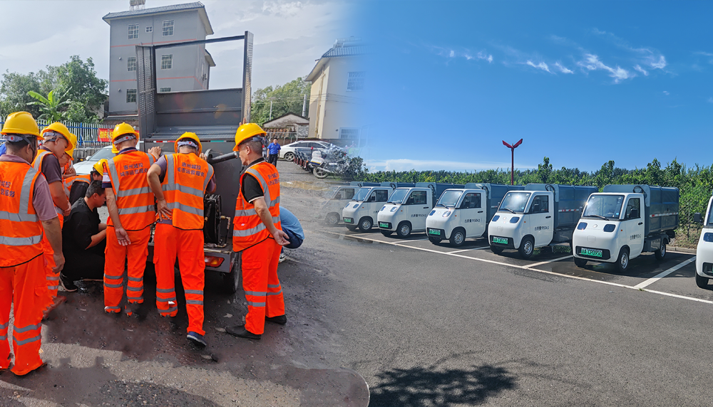 山東百易長青北京環(huán)衛(wèi)集團(tuán)-交車現(xiàn)場