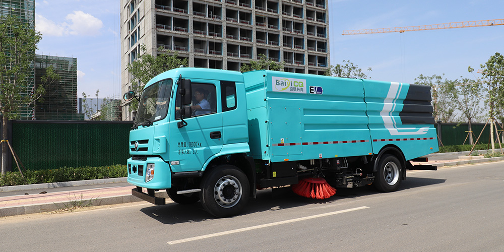 純電動(dòng)洗掃車，新能源洗掃車，小型洗掃車，電動(dòng)洗掃車
